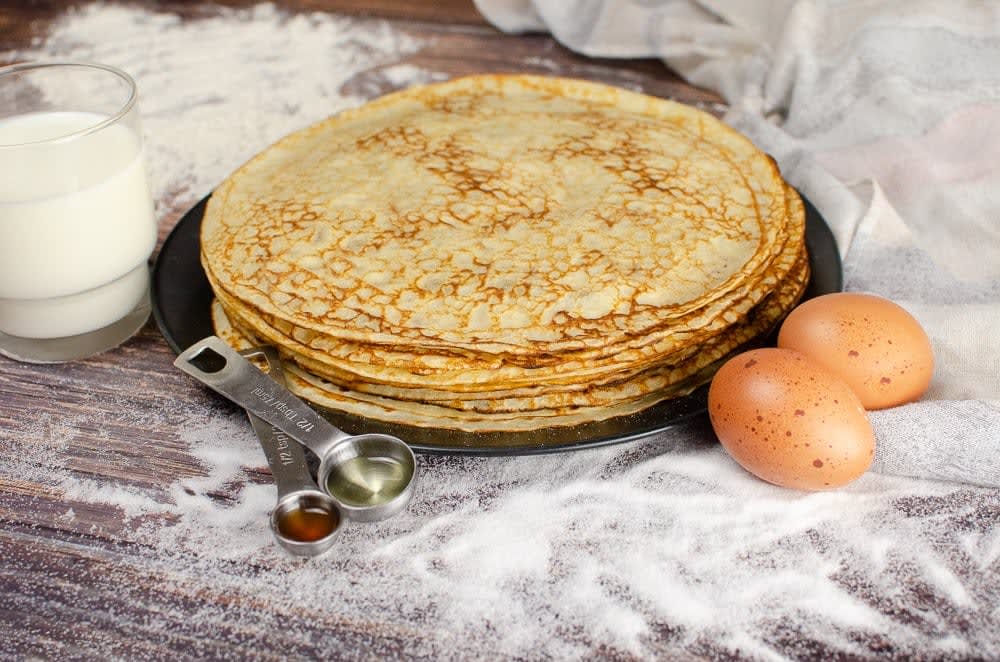 Easy English Pancakes - Sweet Crepes