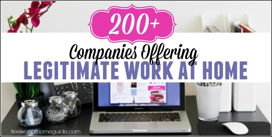 200 Companies Offering Legitimate Work at Home Jobs