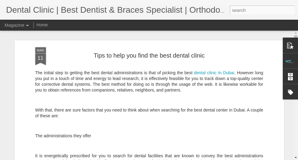 Tips to help you find the best dental clinic