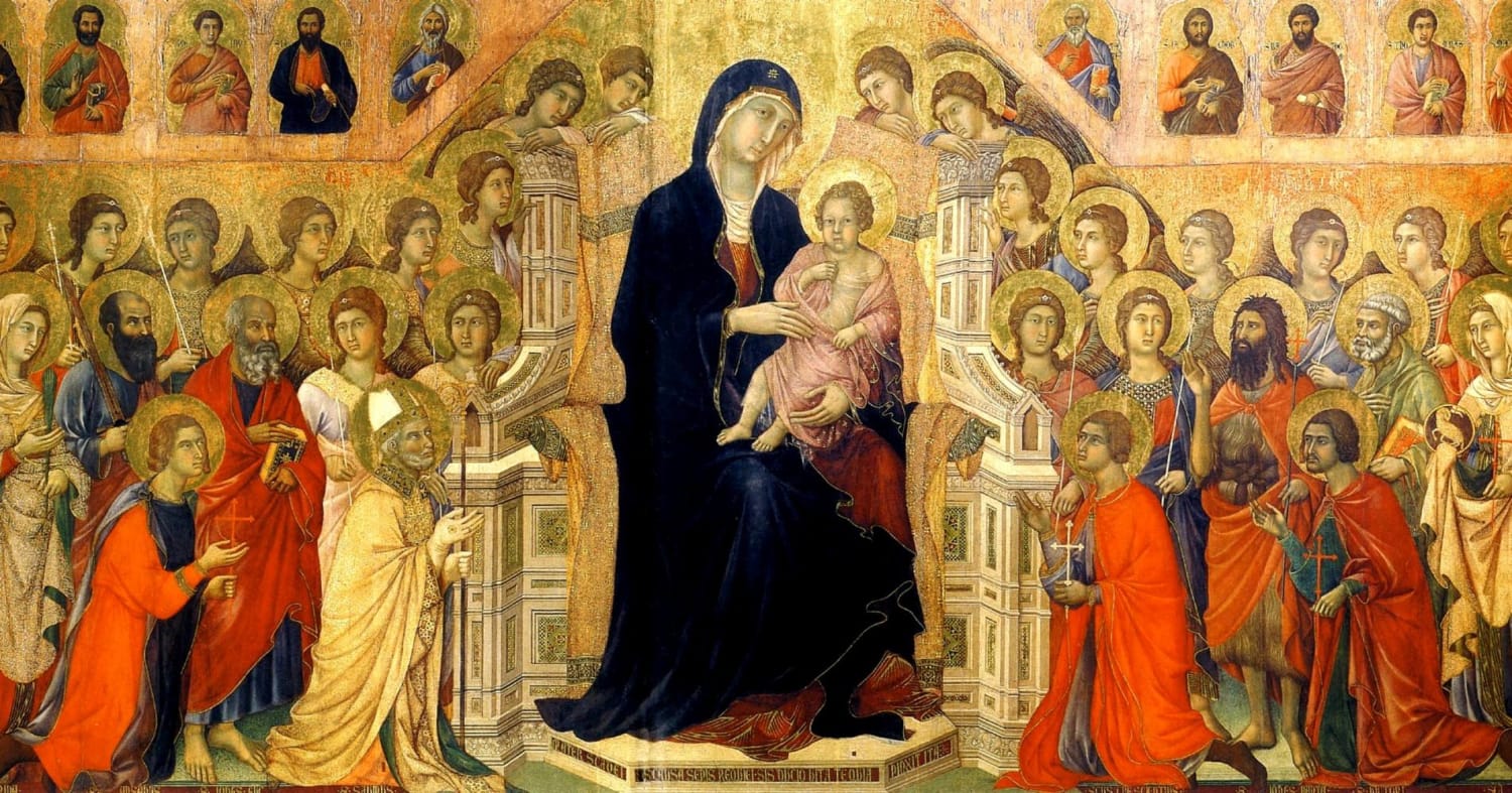 Why Jesus and Mary Always Wear Red and Blue in Art History