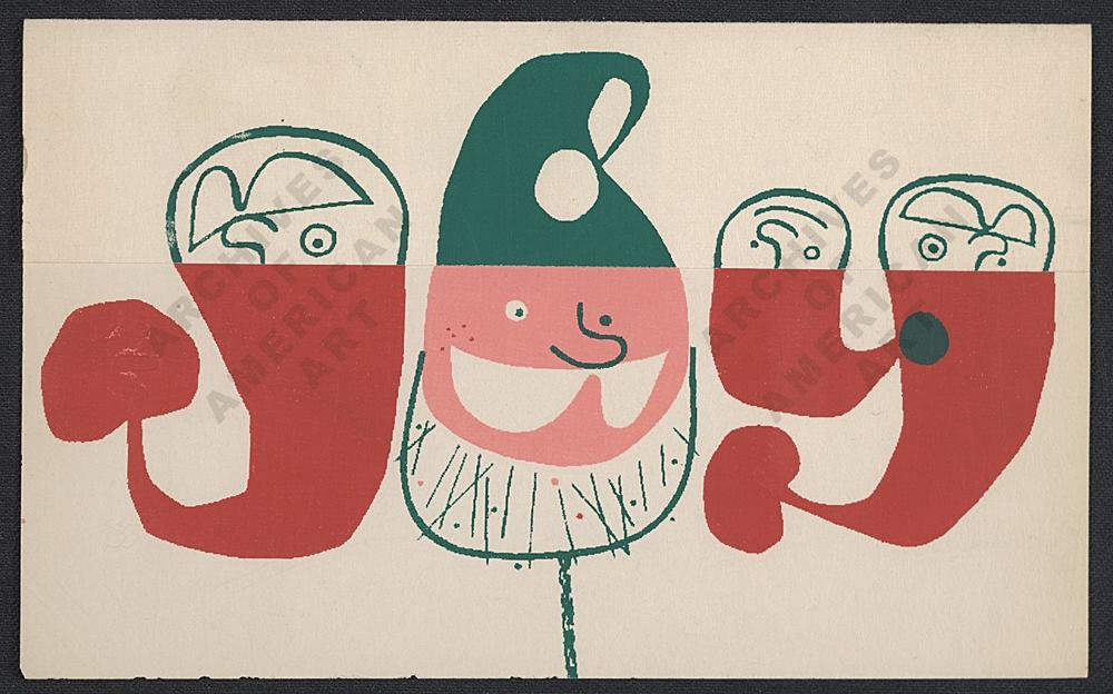 Handmade Christmas Cards Sent By Famous Artists to Their Friends