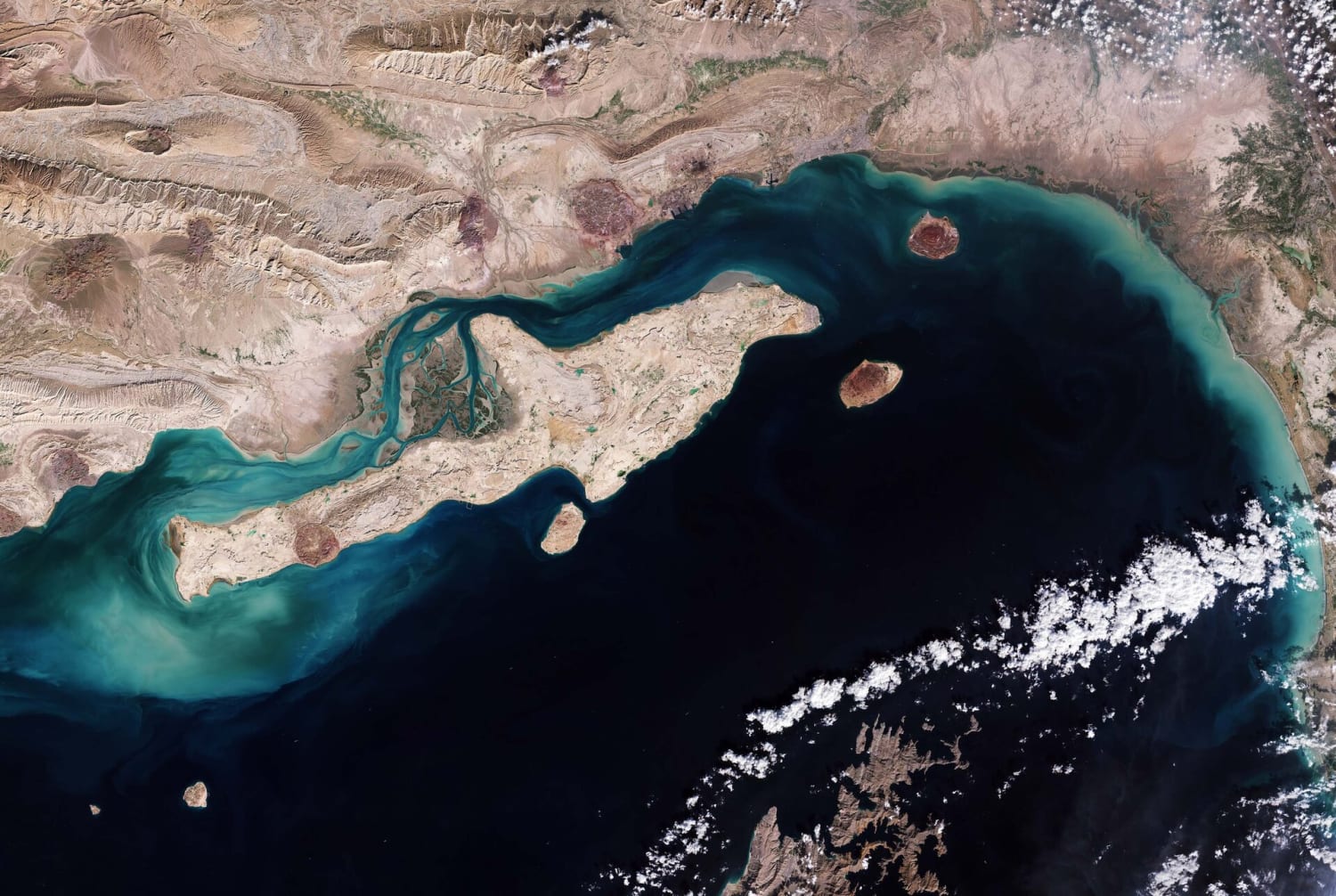 Earth from Space: Qeshm Island