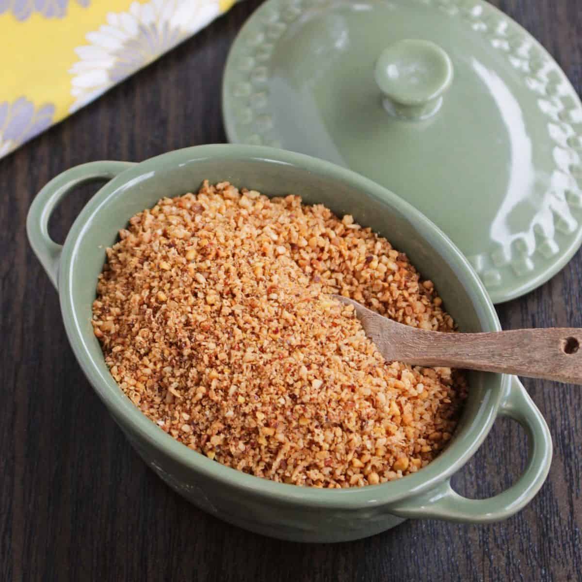 Thengai Podi With Flax Seed | Spiced Coconut Powder
