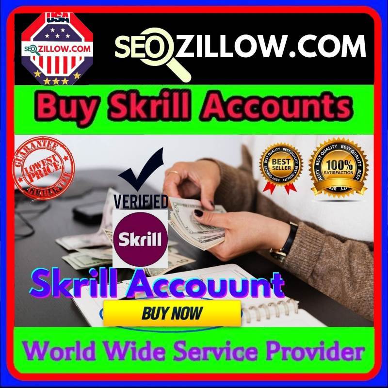 Buy Verified Skrill Account - Real Safe Skrill Account