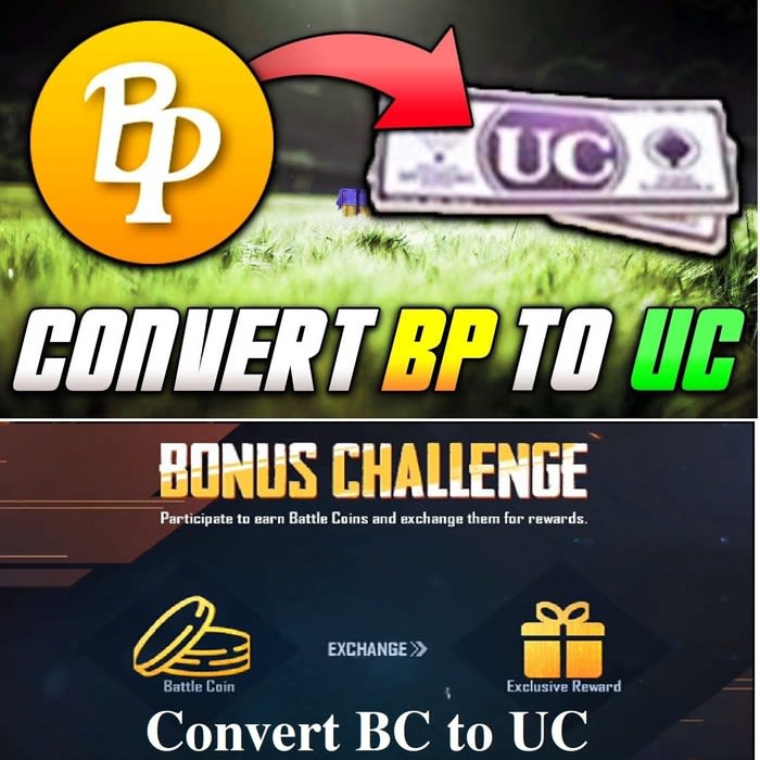 Now The Bonus Challenge Lets You Convert BP to UC, or BC to UC in PUBG Mobile - Lets See How?