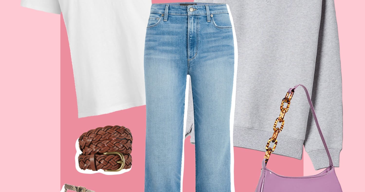 6 Ways To Style Jeans & A White T-Shirt