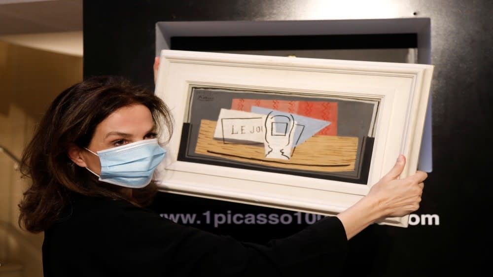 Italian woman wins $1m Picasso painting with a $110-raffle ticket