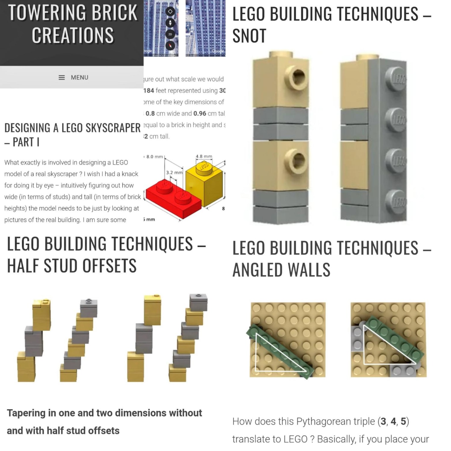 New blog discussing various building techniques