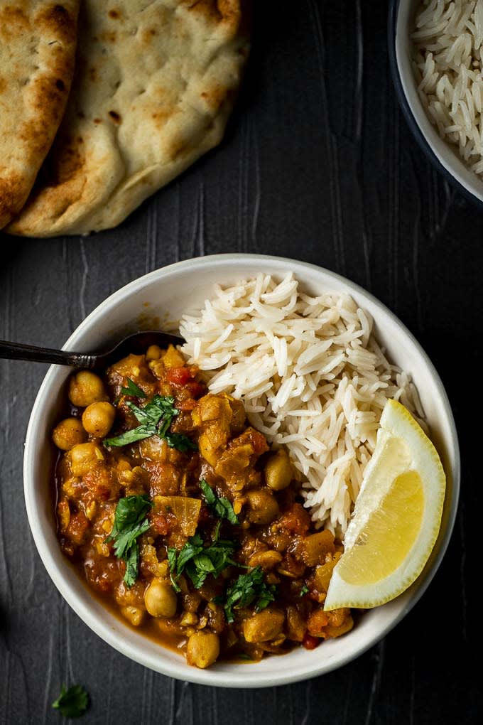 Instant Pot Chana Masala (Chickpea Curry)