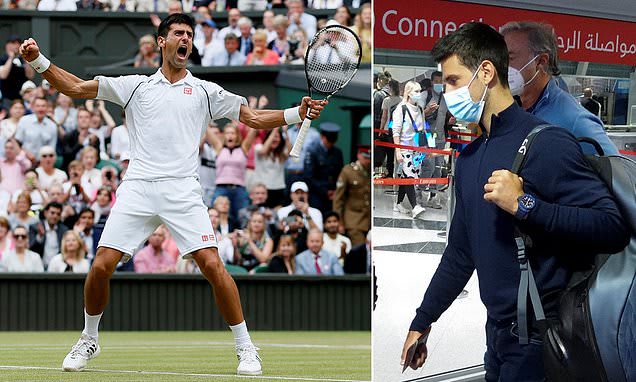 Wimbledon is starting to look like the ONLY Grand Slam hope for Novak Djokovic in 2022, with US Open set to follow Roland Garros in barring unvaccinated player