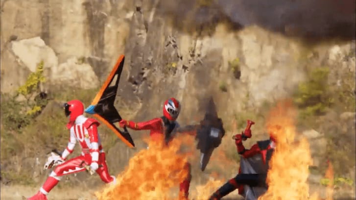Super Sentai Movie Party new stills pit Ryusoulger VS Lupinranger and Patranger.