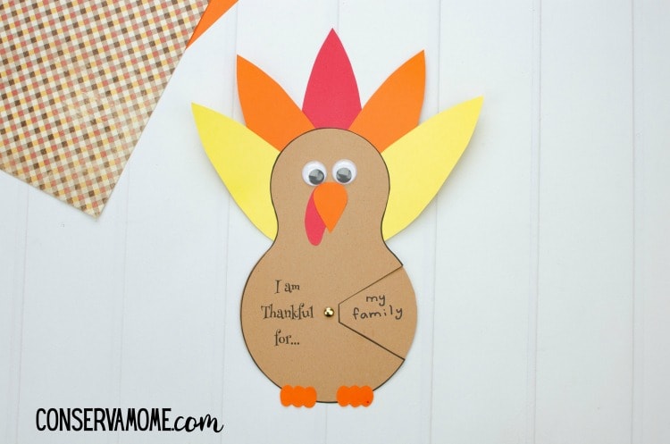 DIY Turkey Spinner Craft: A Thankfulness Activity for Kids