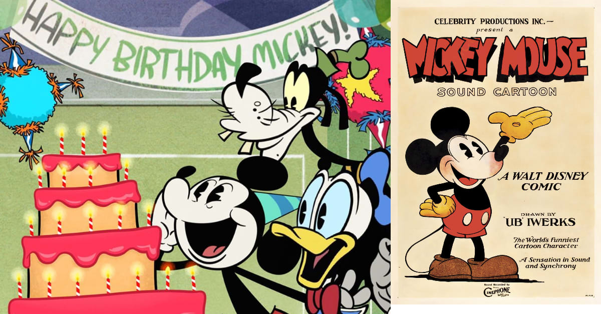 Disney's Mickey Mouse Just Turned 91 Years Old