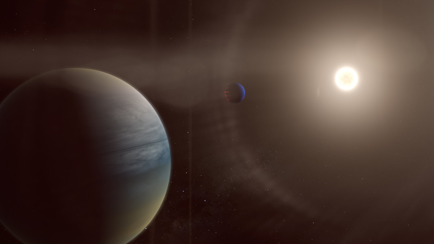 Citizen scientists discover two gaseous planets around a bright, sun-like star