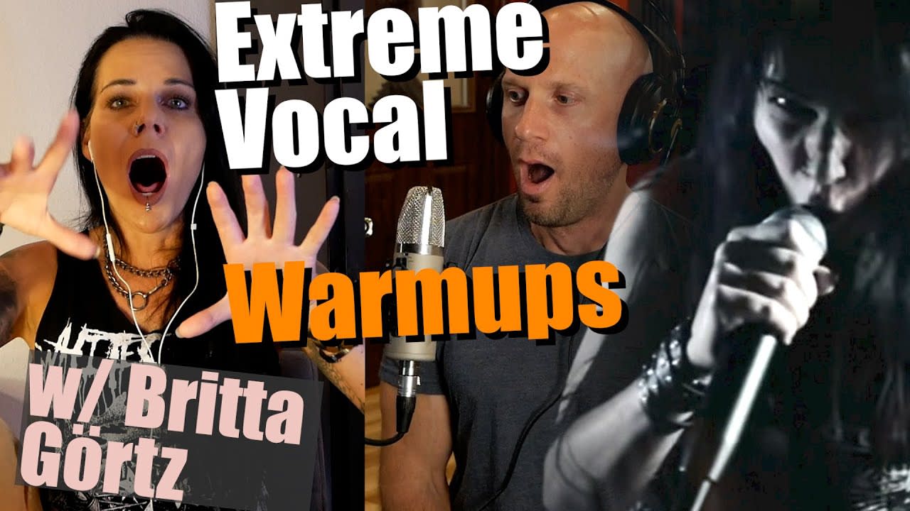 How to WARM UP Your Voice For Extreme Vocals w/ Britta Görtz (False Cord, Vowels, Key Checkpoints)