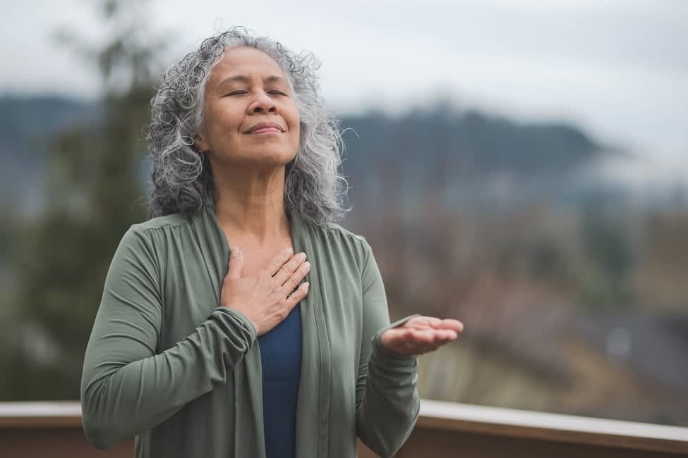 Mindfulness with Paced Breathing and Lowering Blood Pressure - "Researchers say that one of the most plausible mechanisms for their hypothesis is that paced breathing stimulates the vagus nerve and parasympathetic nervous system, which reduce stress chemicals in the brain..."