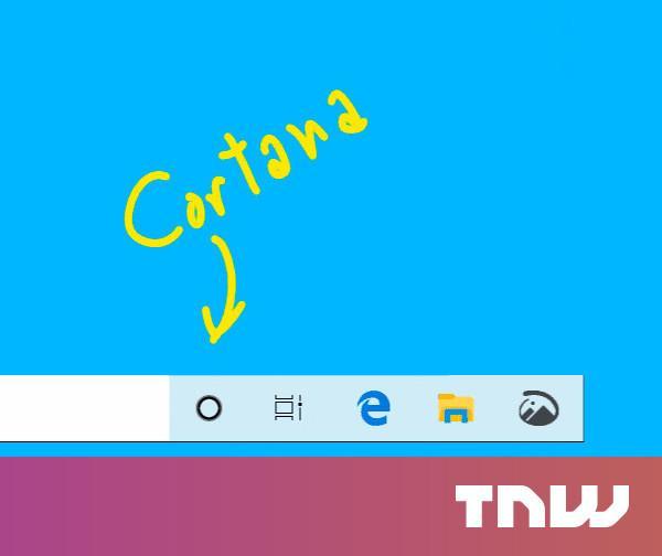 Windows 10's search bar and Cortana split up on good terms