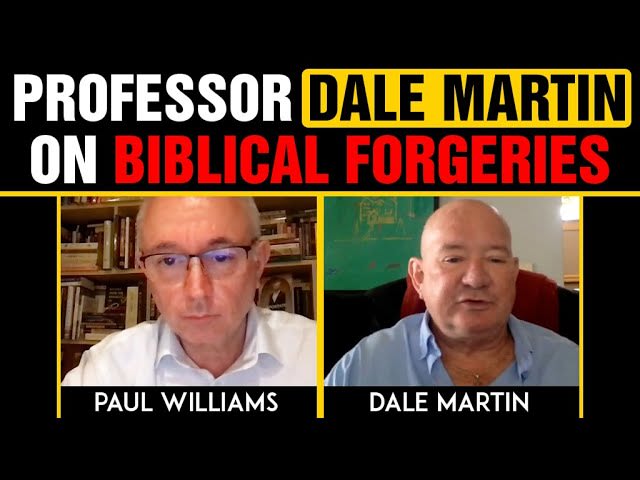 Professor Dale Martin discusses the existence of forgeries in the Bible