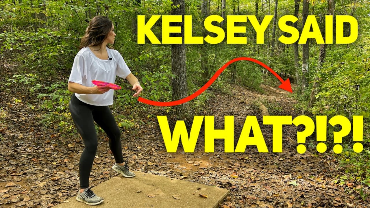 Kelsey's First Disc Golf Round in Virginia