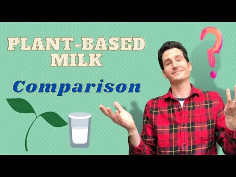 Plant Based Milk Comparison - Almond Milk vs Soy Milk vs Coconut Milk vs Cow Milk Taste & Nutrition