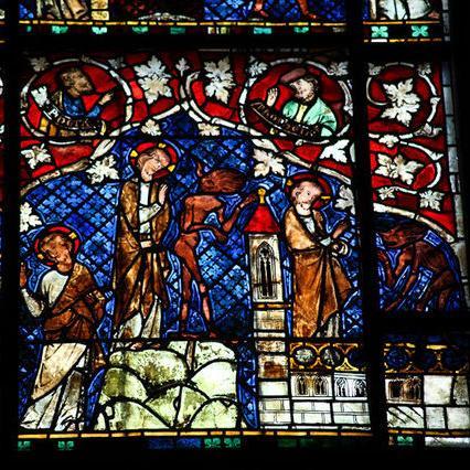 Stained-Glass Demons of Strasbourg Cathedral