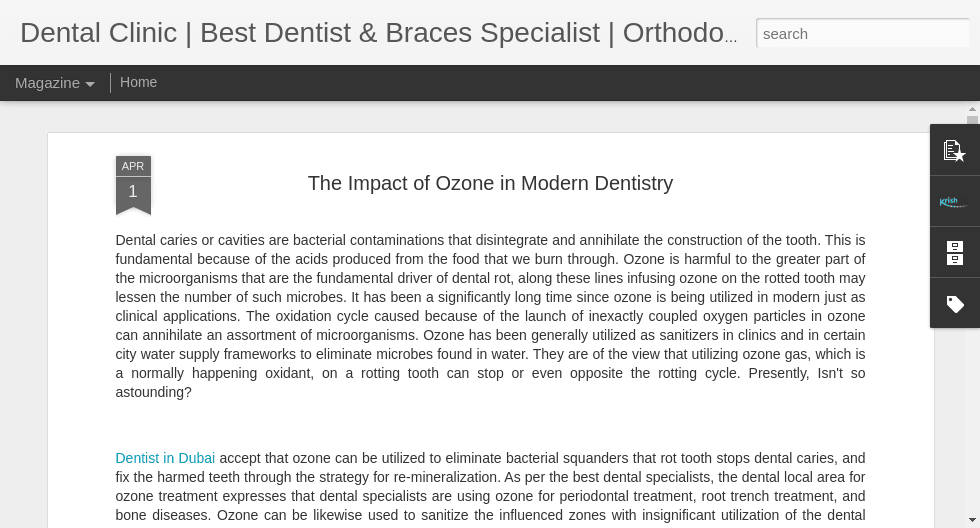 The Impact of Ozone in Modern Dentistry