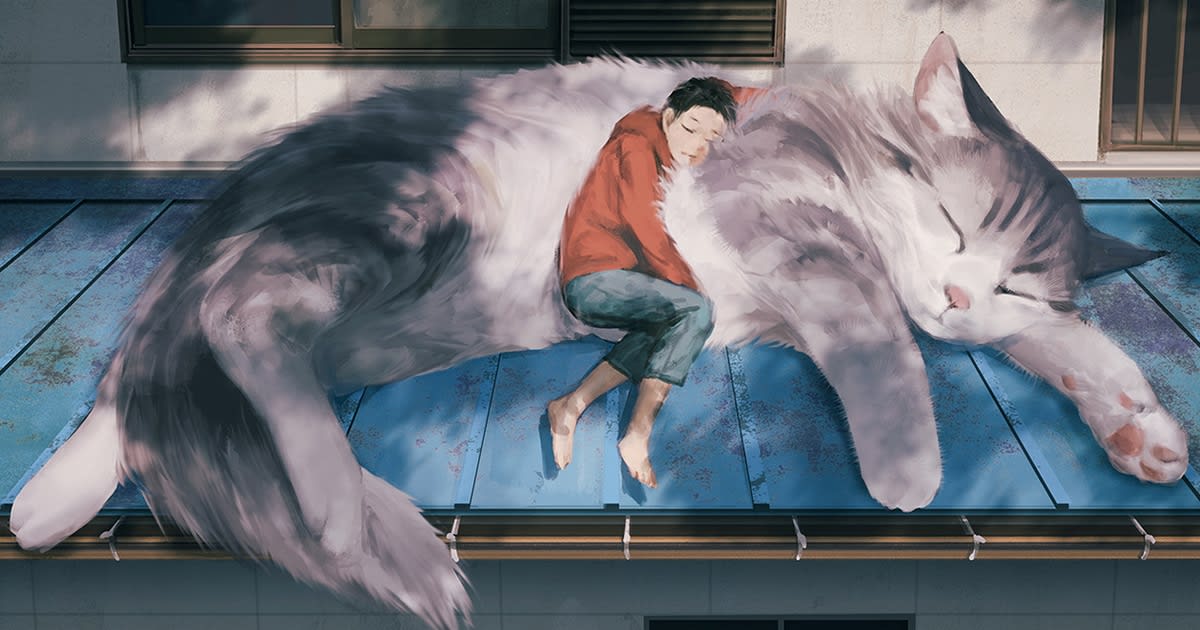 Artist Imagines Fantastical World Where Giant Animals Live Peacefully Among Humans