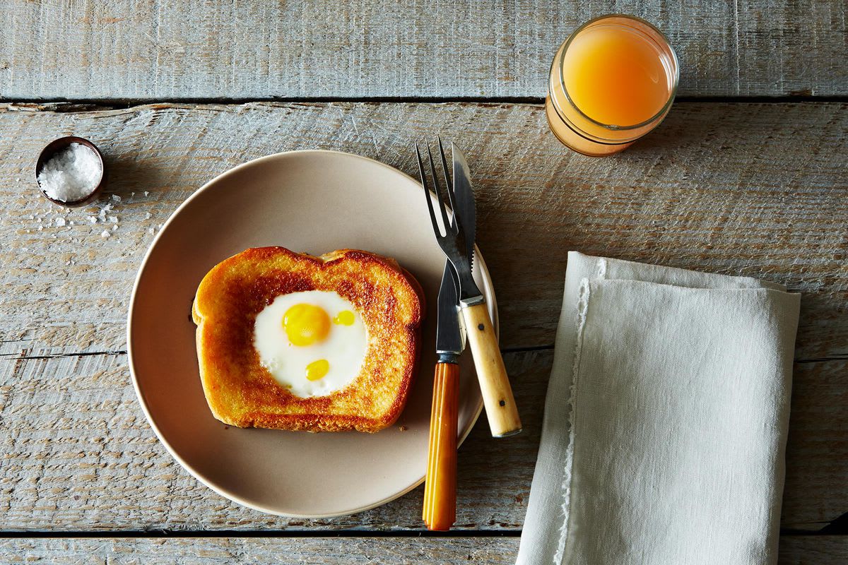 Grilled Cheese Egg in a Hole Recipe on Food52