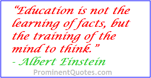 20 Best Albert Einstein Quotes on Education