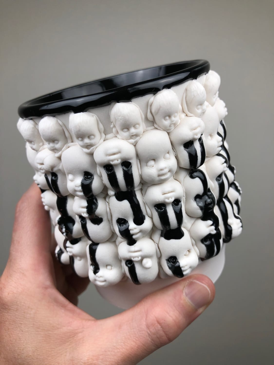 Human Anatomy and Oozing Black Glazes Cover Ceramics by Canopic Studio — Colossal