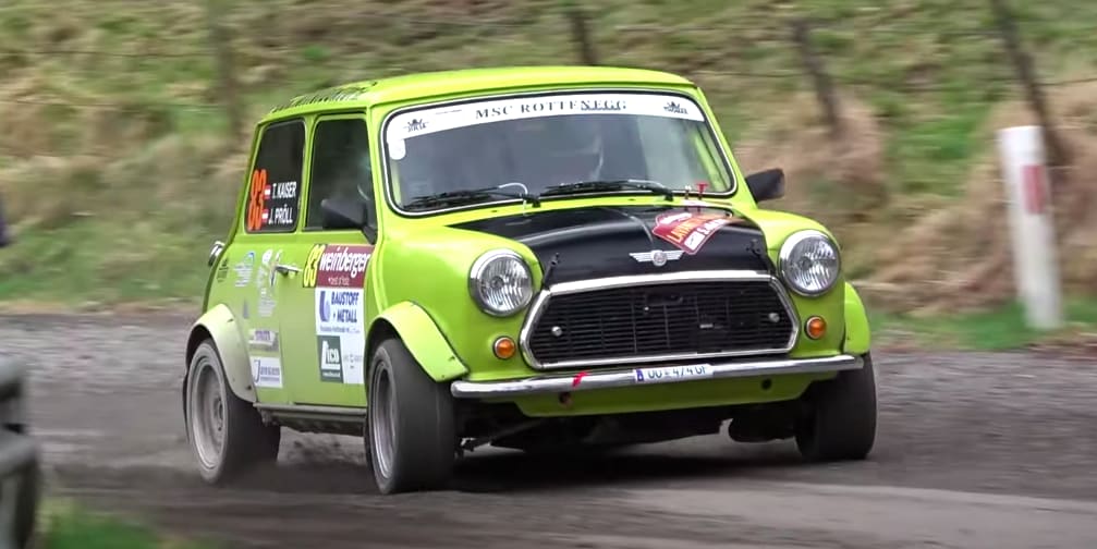 Listen to This Mini Rally Car Rip Through a Stage