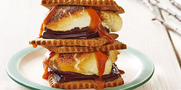 Everybody Should Be Making Salted Caramel S'mores This Summer