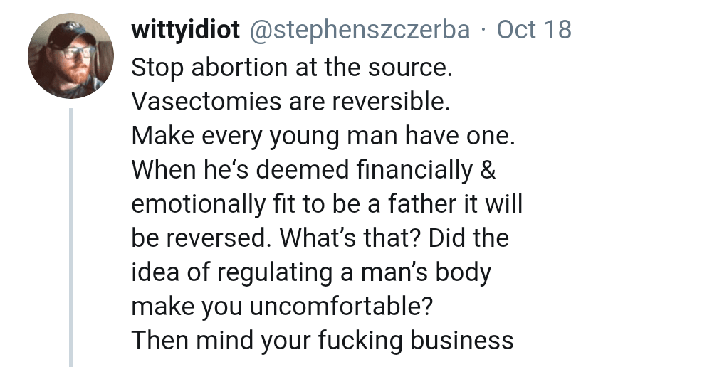 Mind. Your. Fucking. Business.