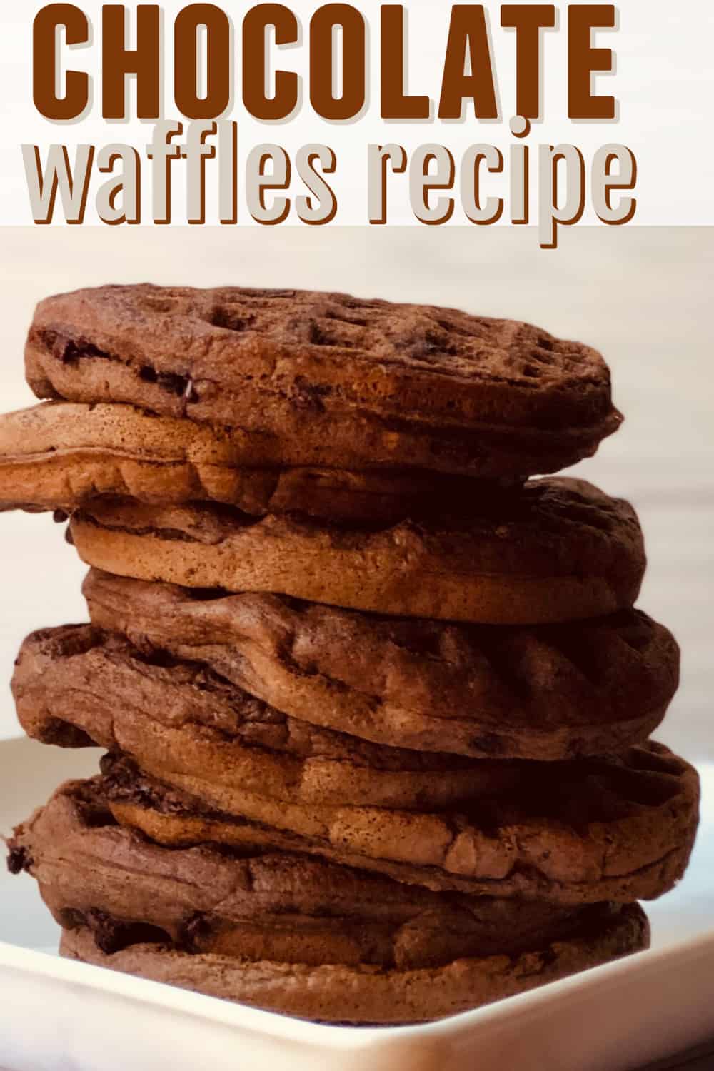 Double Chocolate Waffles Recipe