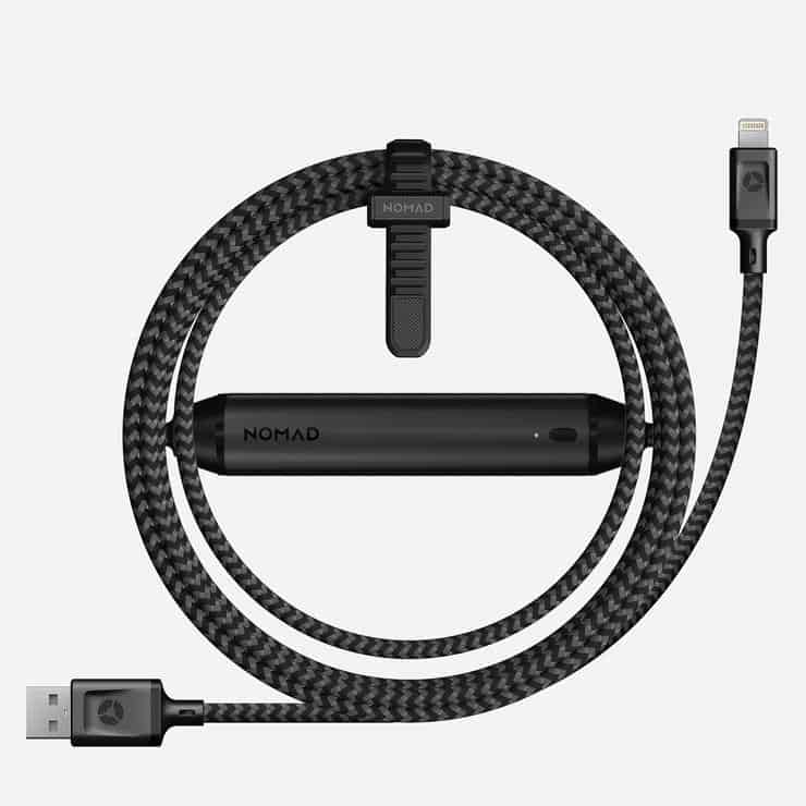 Nomad Battery Cable: Lightning Cable and Charger in One