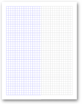 Free Online Graph Paper / Asymmetric and Specialty Grid Paper PDFs