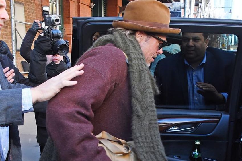 Brad Pitt Was Barely Recognizable in His New Outfit