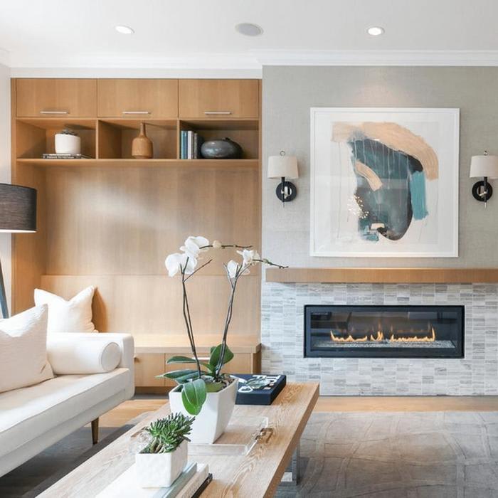 Elegant contemporary living room - Home Interior Design