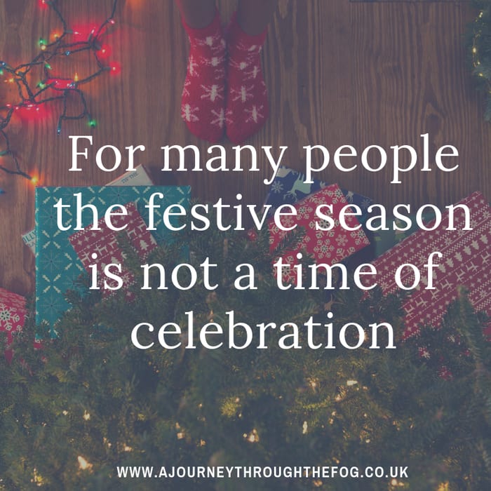 For Many People the Festive Season is Not a Time of Celebration