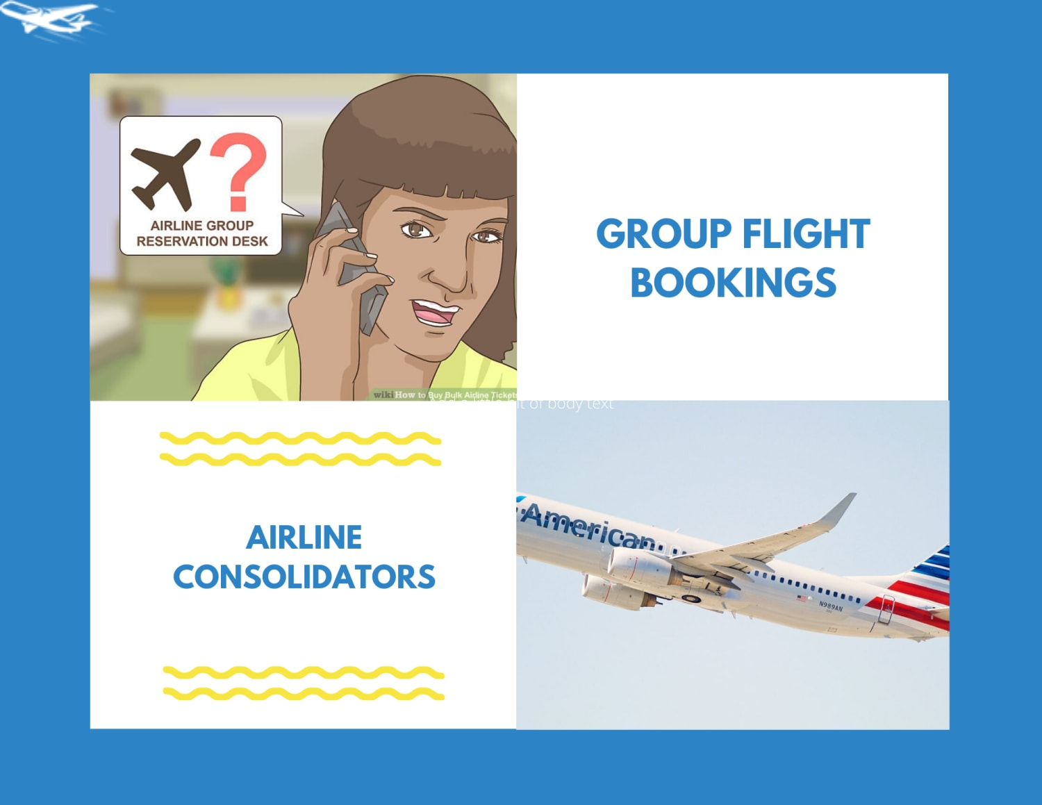 How to Buy consolidated flight tickets for large group