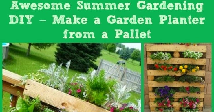 Making a Garden Planter from Pallets