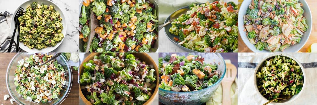 Broccoli salad recipes. Easy summer side dish
