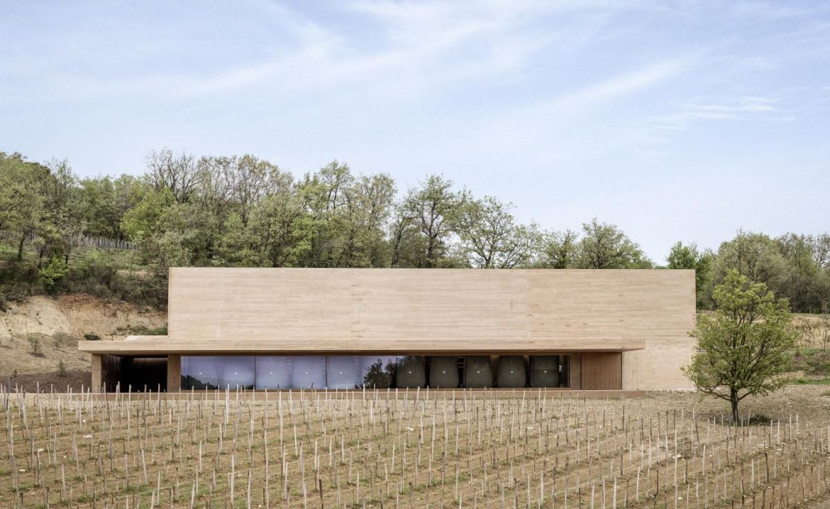 Les Davids winery is a minimalist French haven