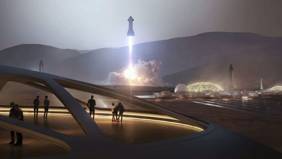 SpaceX wants to send people to Mars. Here's what the trip might look like.