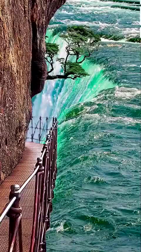 This water fall.