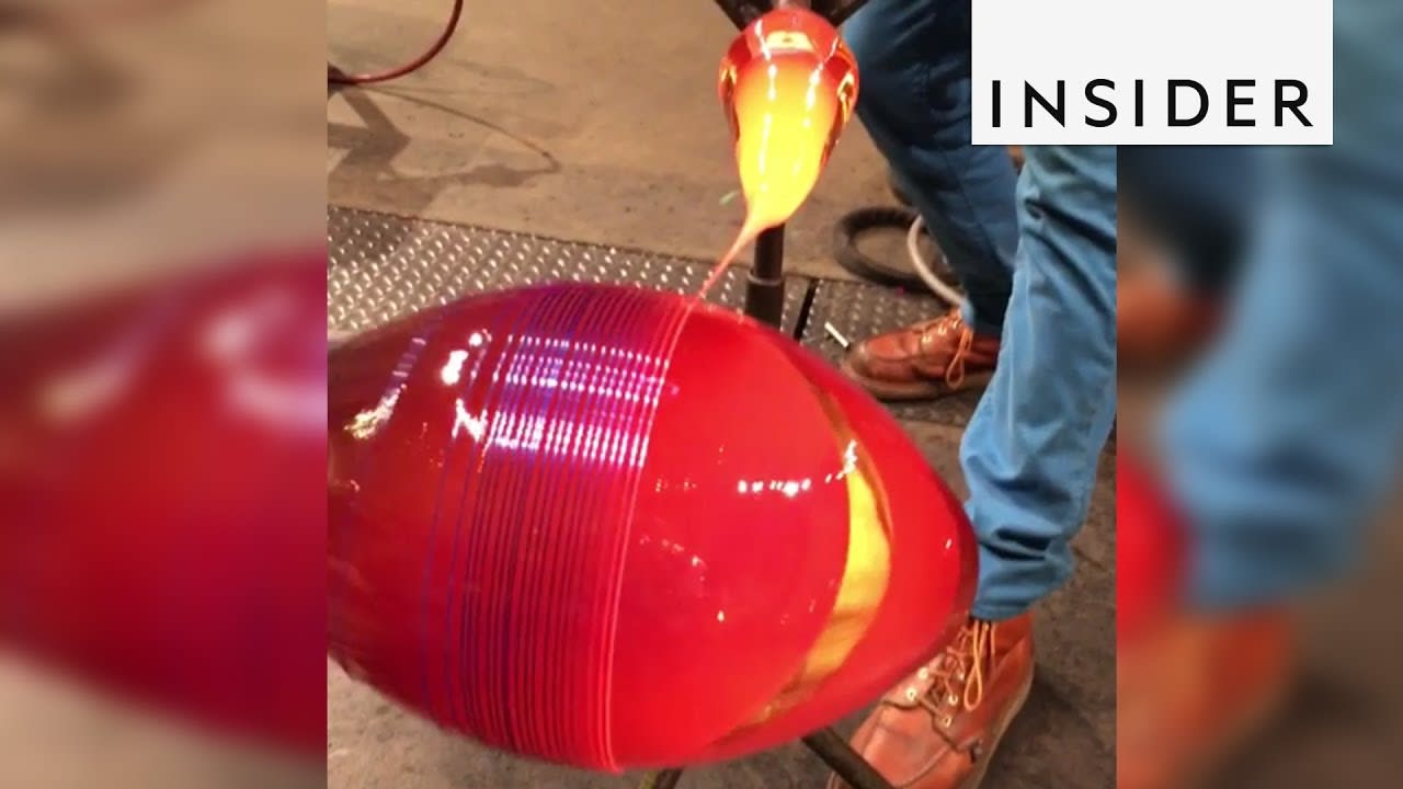 Watch this glassblowing master at work