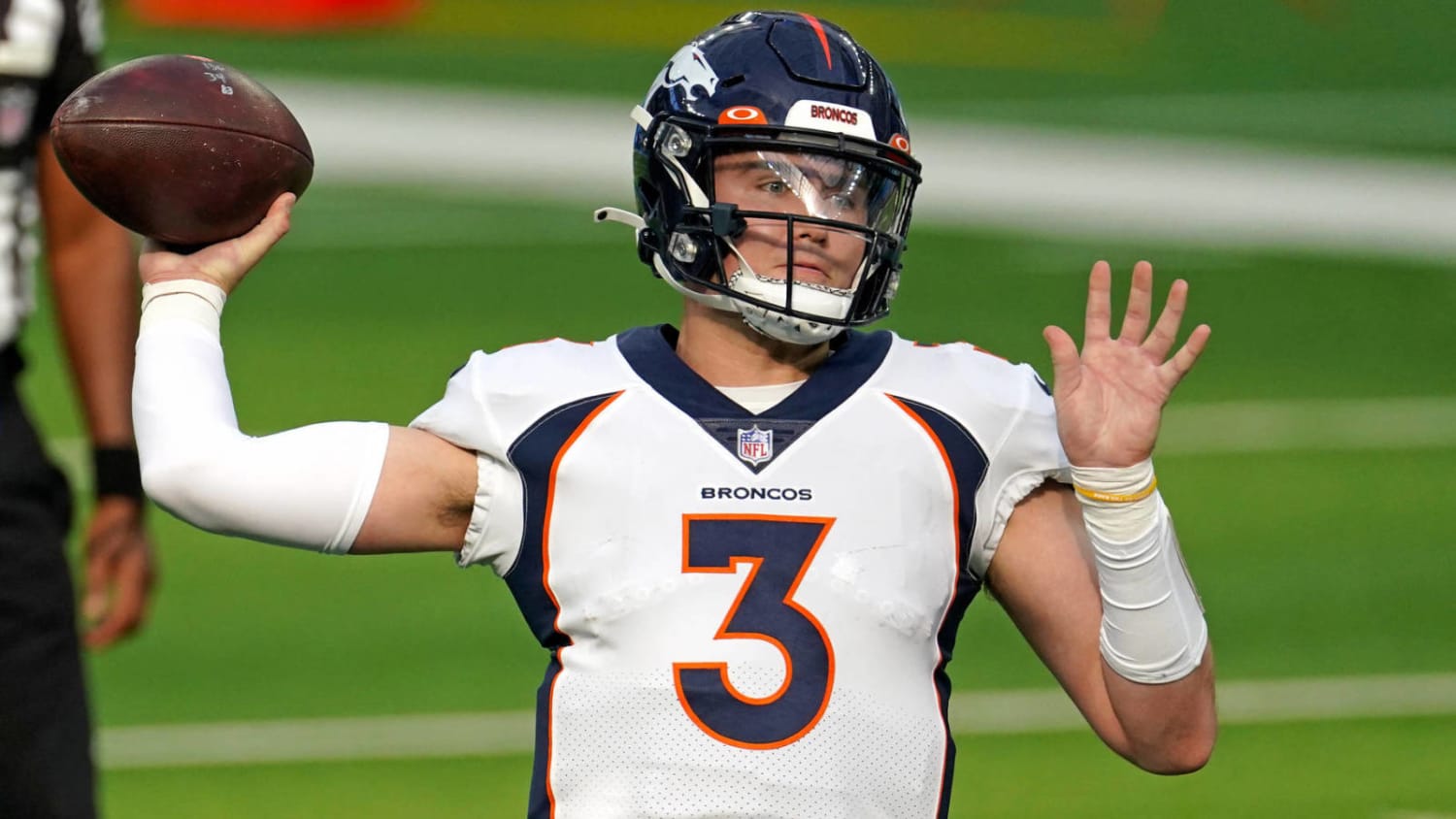 Broncos' QB competition between Drew Lock, Teddy Bridgewater 'going to be a 50-50 proposition'