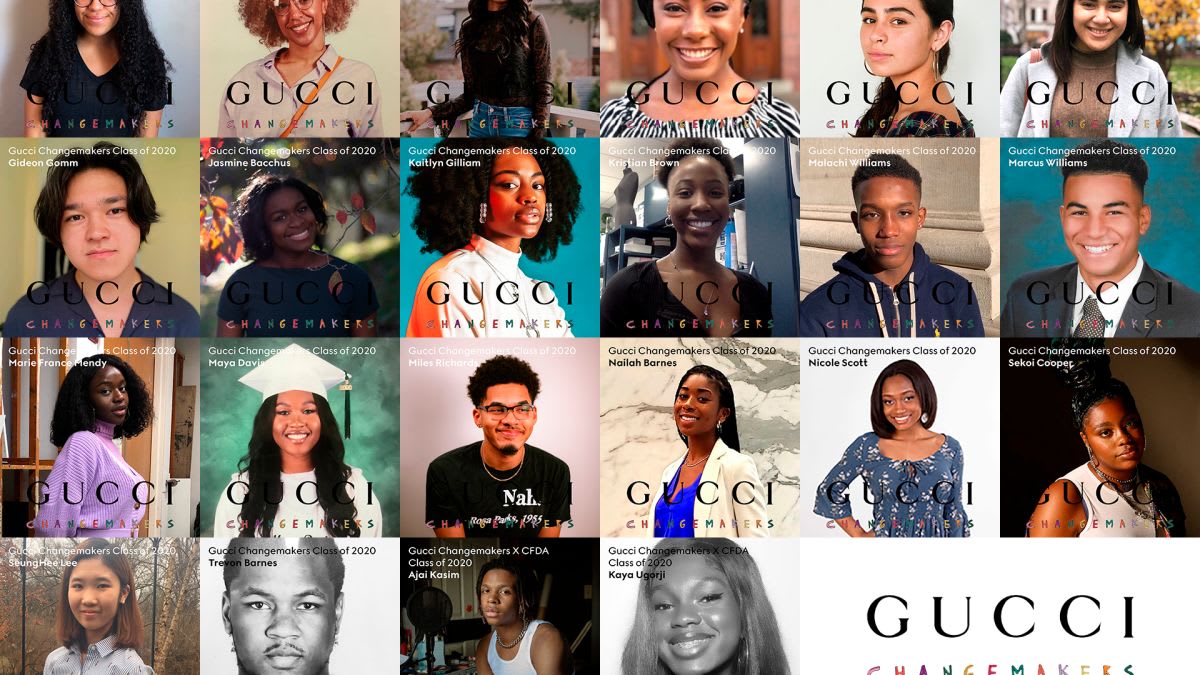 Fashioning the Future: Gucci Celebrates Its 1st Class of Changemaker Scholars