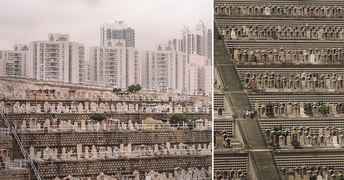 dead space by finbarr fallon documents the hyperdense vertical graveyards of hong kong