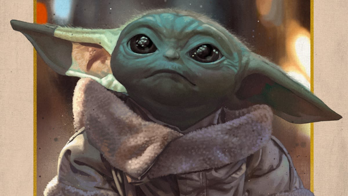 Baby Yoda Immortalized In Limited Edition Print